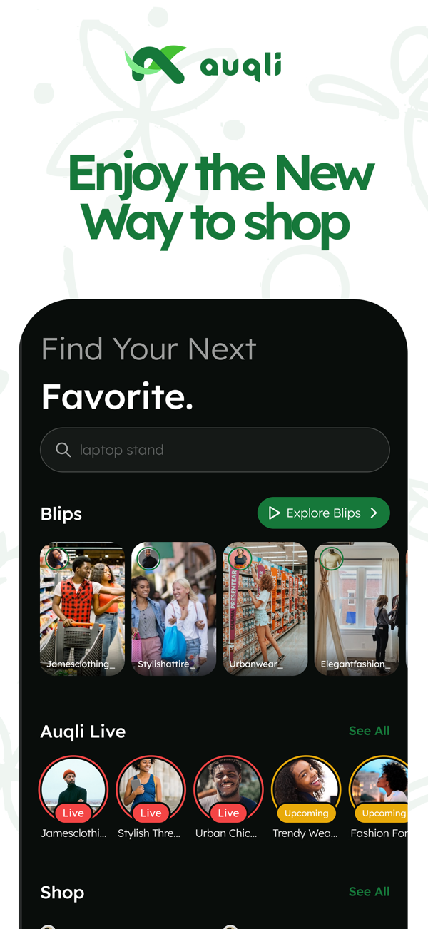 Auqli: Live & Shoppable Videos screenshot 1
